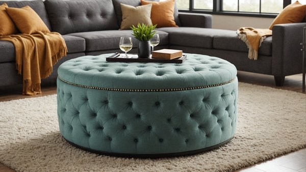 Découvrez l'élégance et la praticité des poufs coffre